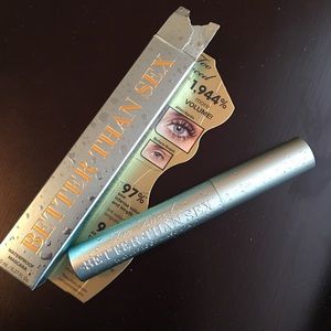 too faced better than sex waterproof mascara